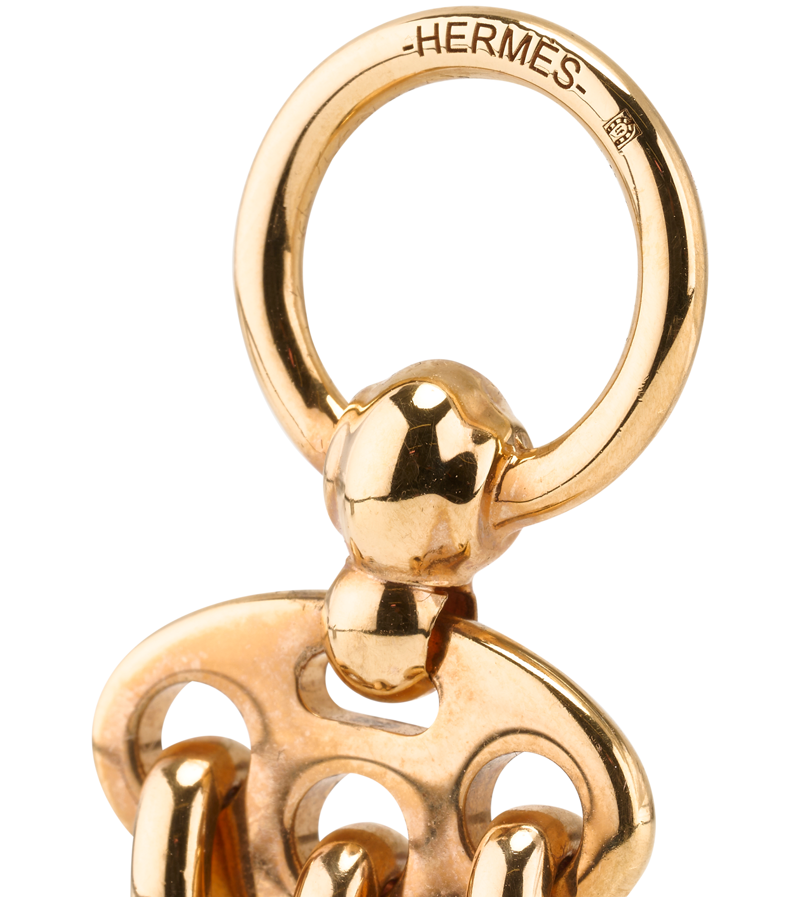 Hermes Charms Mors a Jouet Twilly Ring, &pound;120, Accessories, Gold, Brass, Other view